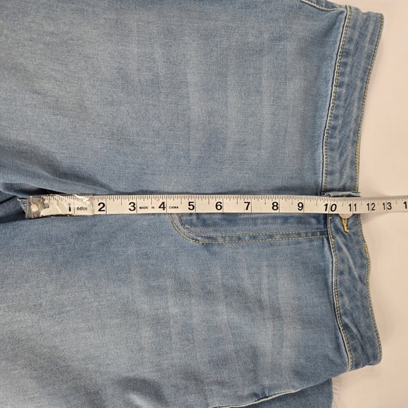 Free People High-waisted super wide-leg flare boho festival chic Jeans Tag 28x33 - Picture 8 of 10